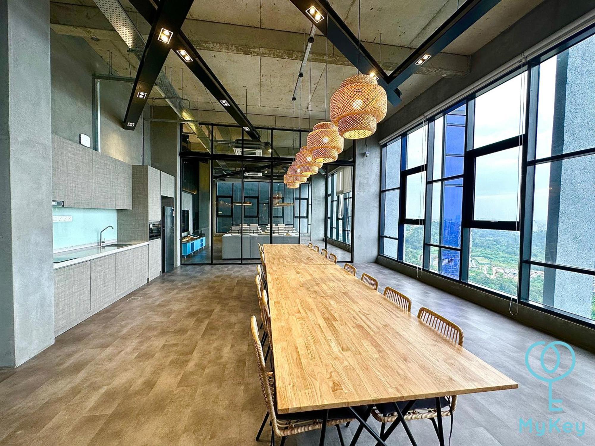 Appartement Millerz Square By Mykey à Kuala Lumpur Extérieur photo The kitchen at the 30th floor