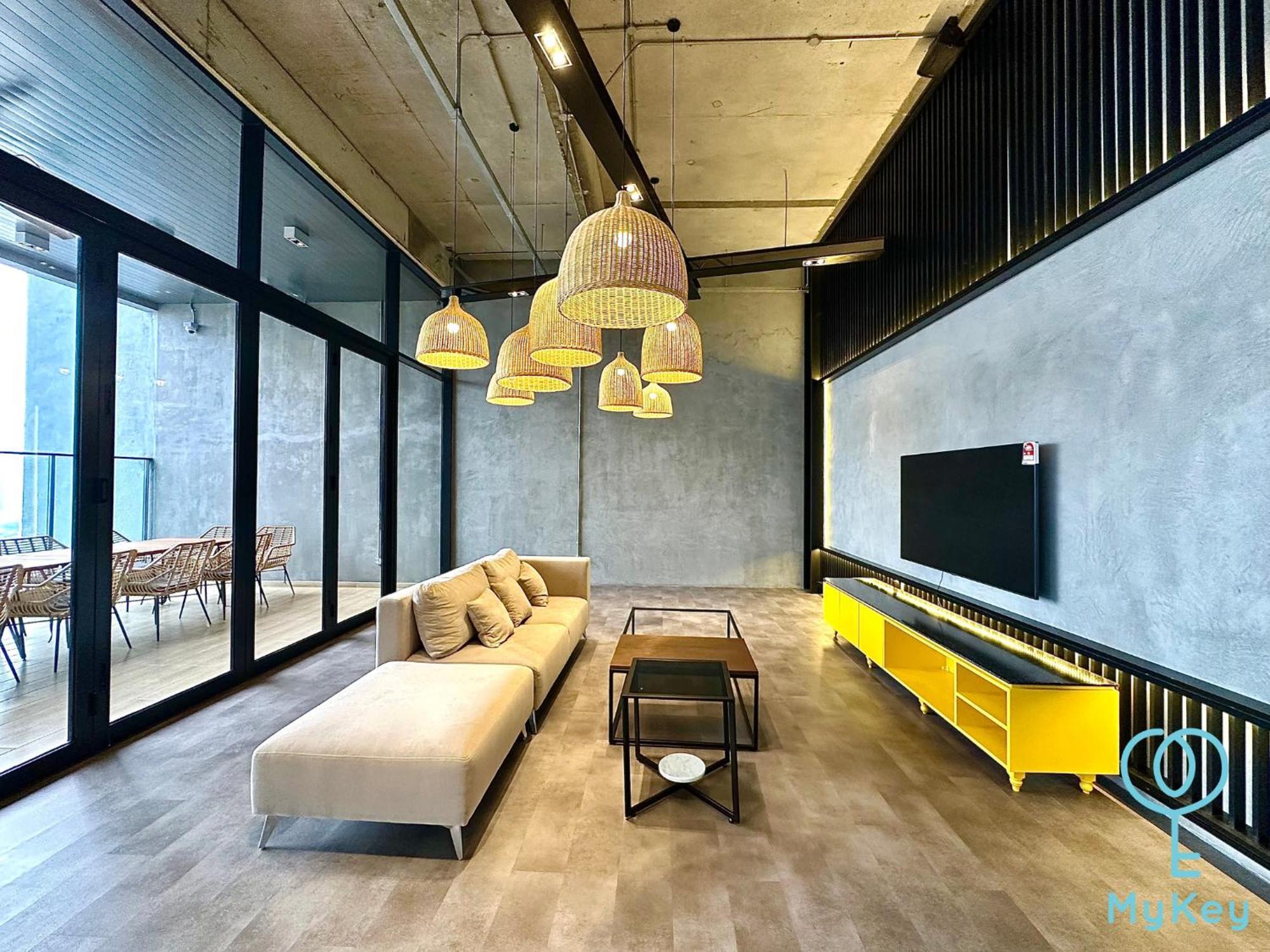 Appartement Millerz Square By Mykey à Kuala Lumpur Extérieur photo The common room at the 10th floor